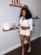 (Pre order )LUNA ULTRA MINI SKIRT SET