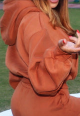 Cinnamon Valencia Sweatsuit (preorder)