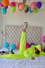 VALENCIA FULL SWEATSUIT HIGHLIGHTER 🎾 GREEN | PRE ORDER